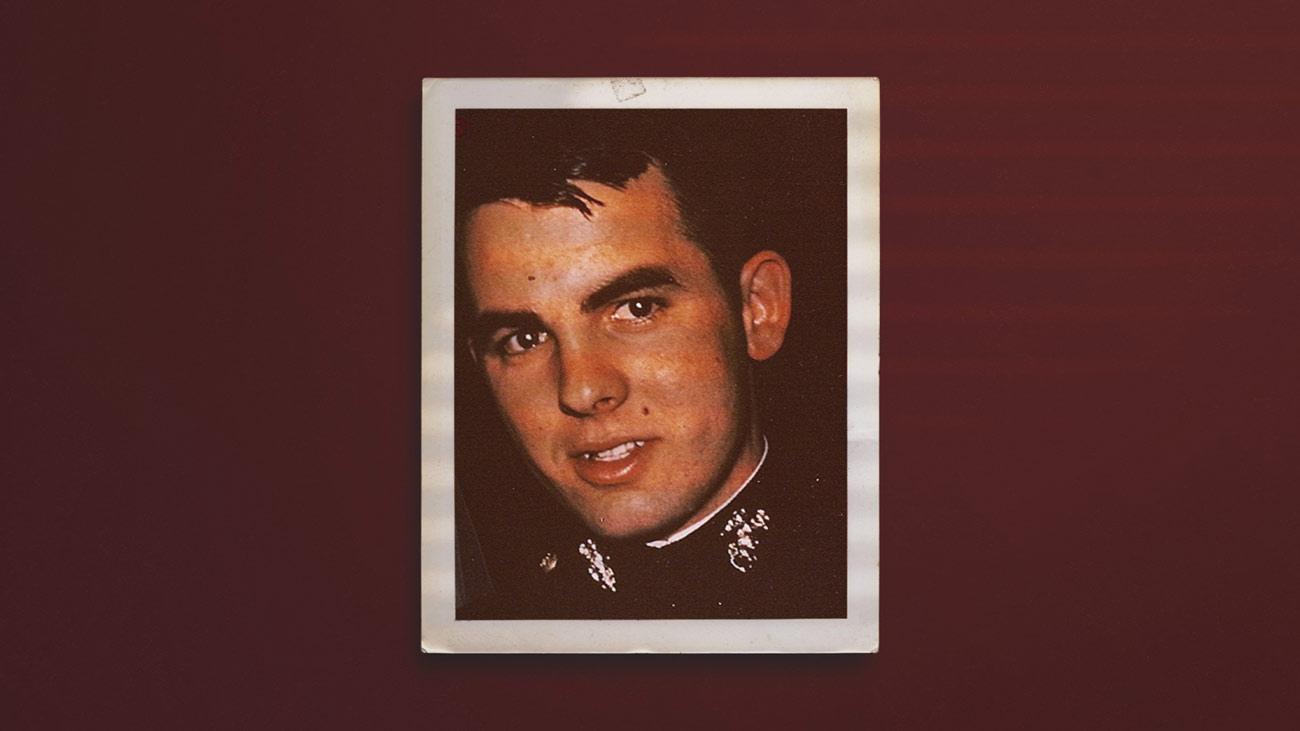 Mockup of an old portrait of Captain Forrester